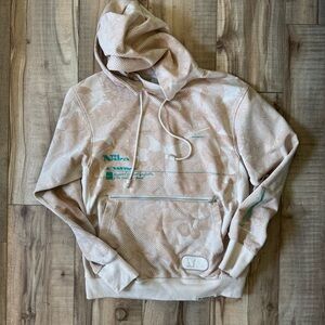 Men's Nike Dri-Fit Standard Issue AOP Halftone Grid Hoodie Large